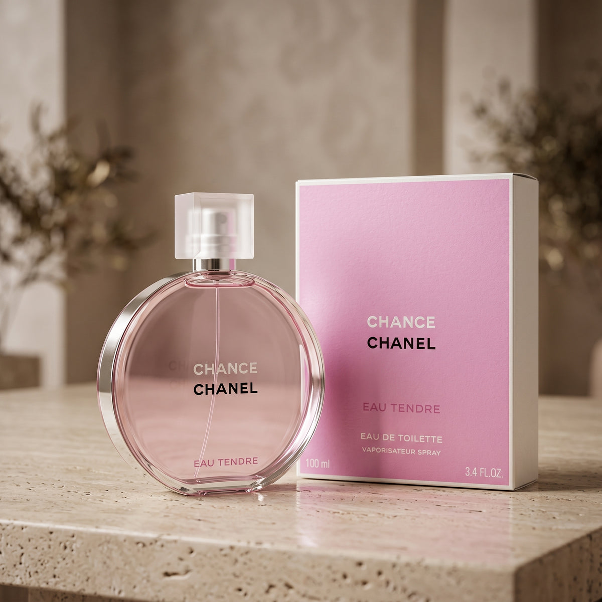 Chance Eau Vive by Chanel for Women 3.4oz