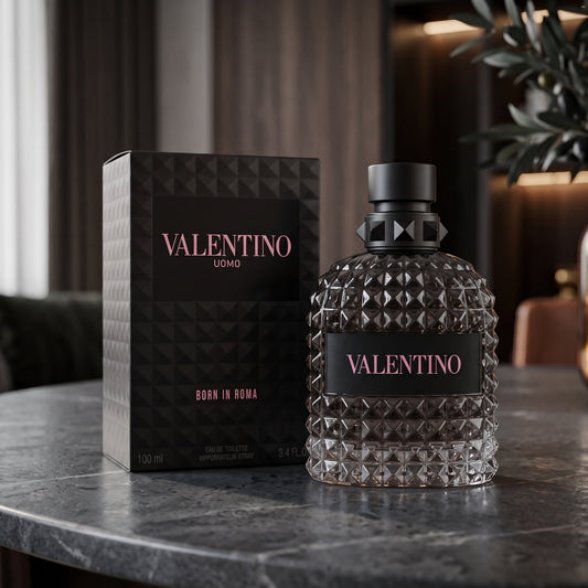 Valentino Uomo Born In Roma Intense for Men 3.4 oz Eau de Parfum Intense Spray